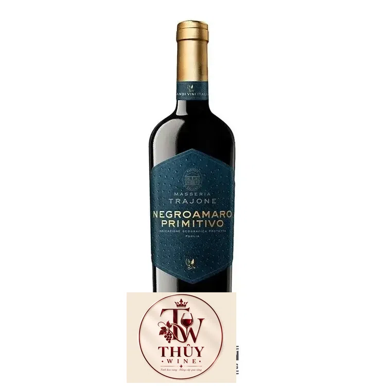 Vang Ý MASSERIA TRAJONE NEGROAMARO PRIMITIVO