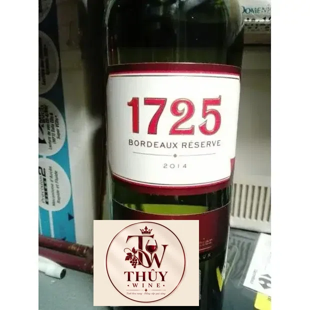 Vang Pháp 1725 BORDEAUX RESERVE ĐỎ - TRẮNG