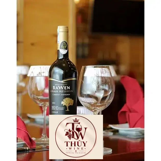 Vang Chile Rawen Gran Reserva Cabernet Sauvignon