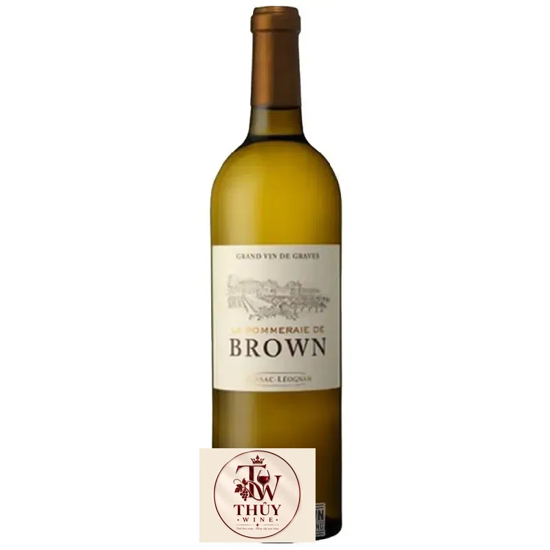 Vang Pháp La Pommeraie De Brown Pessac Leognan 93 điểm uống ngon