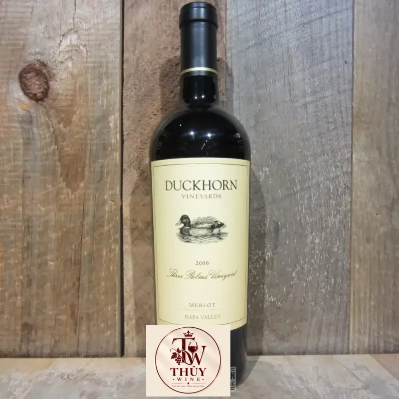 Vang Mỹ Duckhorn Three Palms Vineyard Merlot Napa Valley