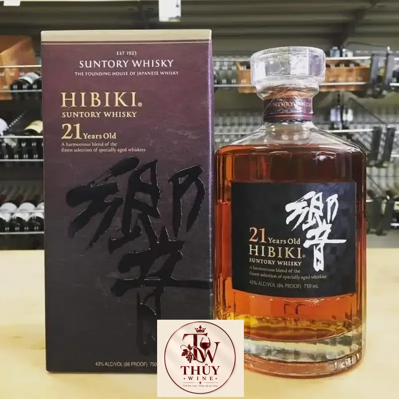 Rượu Hibiki 21 Năm cao cấp