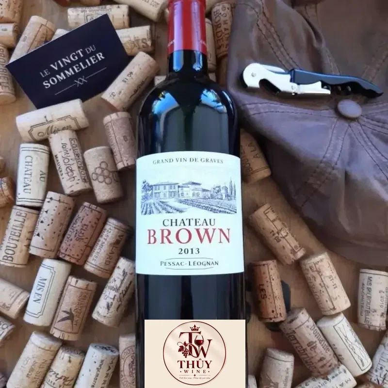 Vang Pháp CHATEAU BROWN PESSAC LEOGNAN