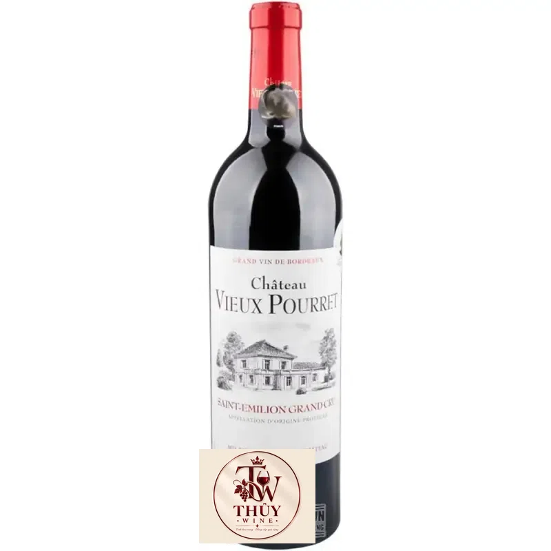 Vang Pháp Chateau Vieux Pourret Saint Emilion Grand Cru cao cấp