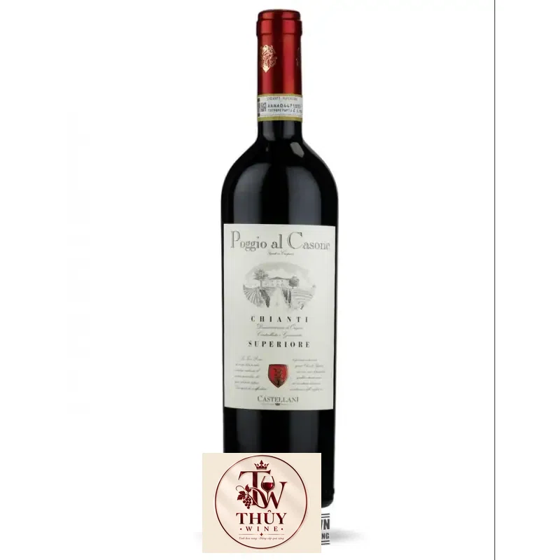 Rượu vang Poggio Al Casone Chianti Superiore Tuscany