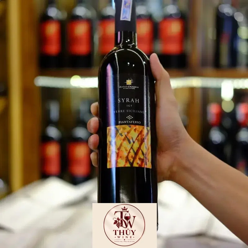 Rượu Vang Ý Syrah Igt Terre Siciliane uống ngon