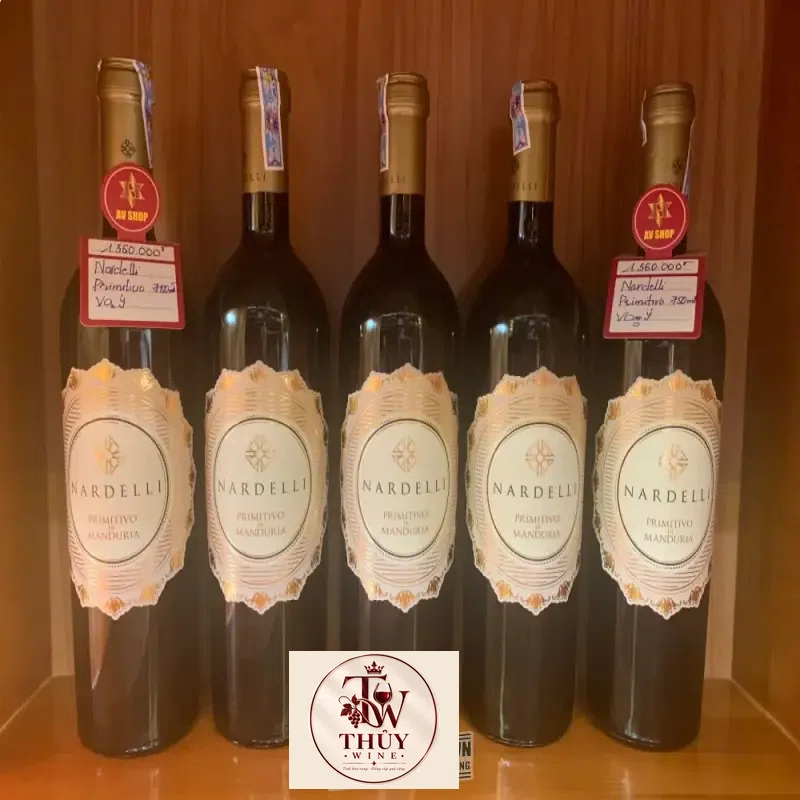 vang y nardelli primitivo di manduria giá bao nhiêu