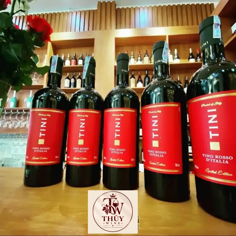 Vang Ý Tini Vino Rosso Ditalia uống ngon