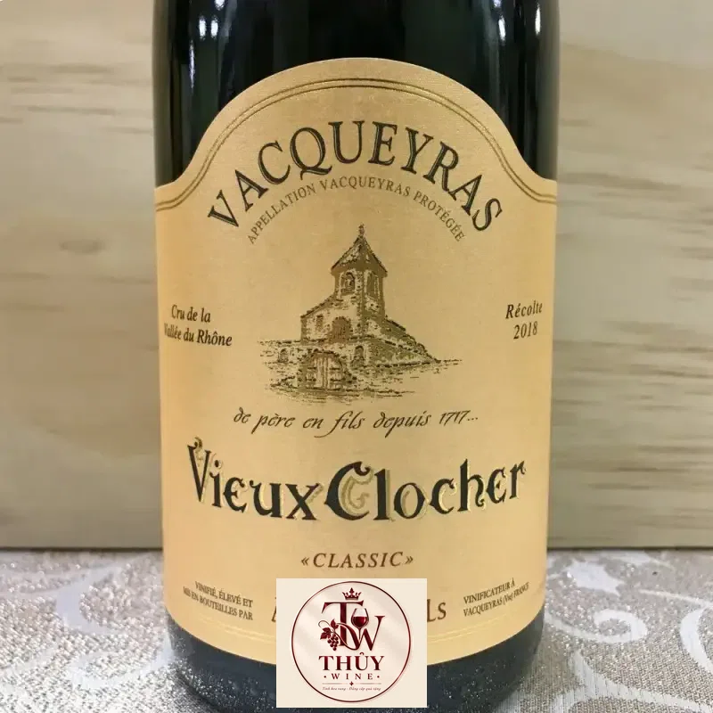 vang phap vieux clocher vacqueyras clocher mua ở đâu giá rẻ nhất