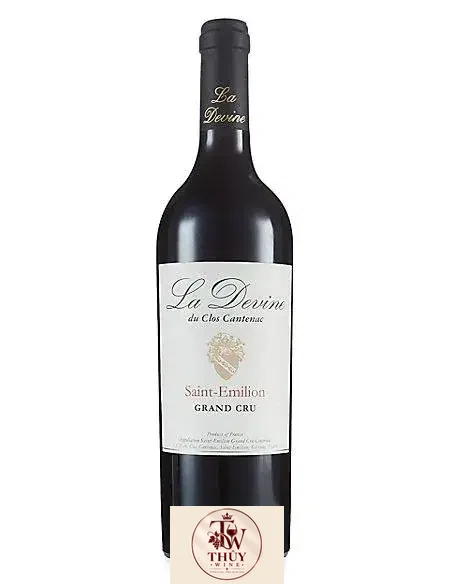 Vang Pháp La Devine de Clos Cantenac St Emilion Grand Cru