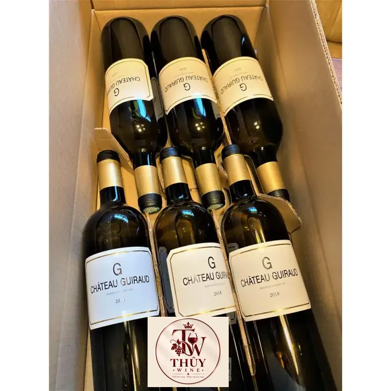 Địa chỉ bán vang phap chateau guiraud g bordeaux blanc sec giá rẻ tại Hà Nội
