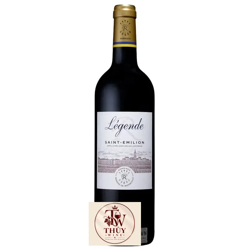Vang Pháp Legende Saint Emilion Domaines Barons de Rothschild cao cấp