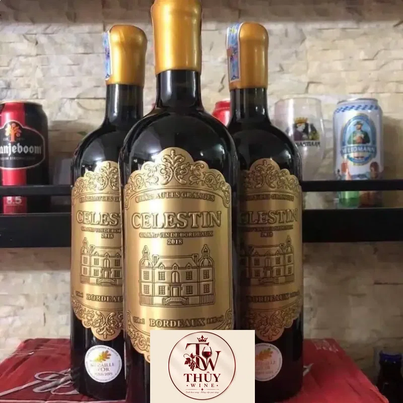 vang phap celestin bordeaux thuong hang giá bao nhiêu