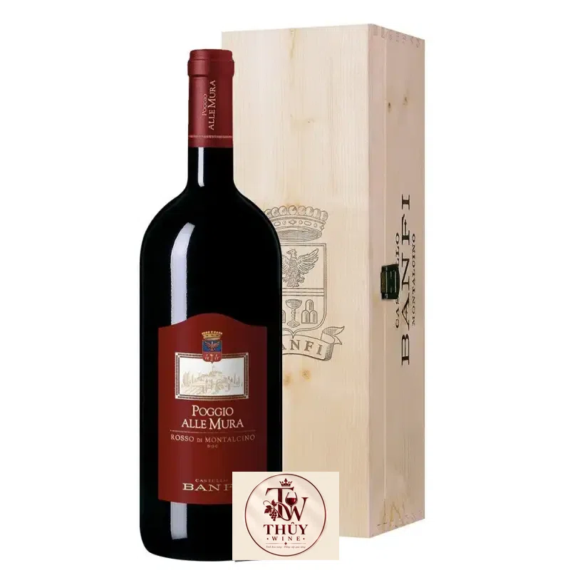 Rượu Vang Castello Banfi Poggio Alle Mura Rosso Di Montalcino thượng hạng