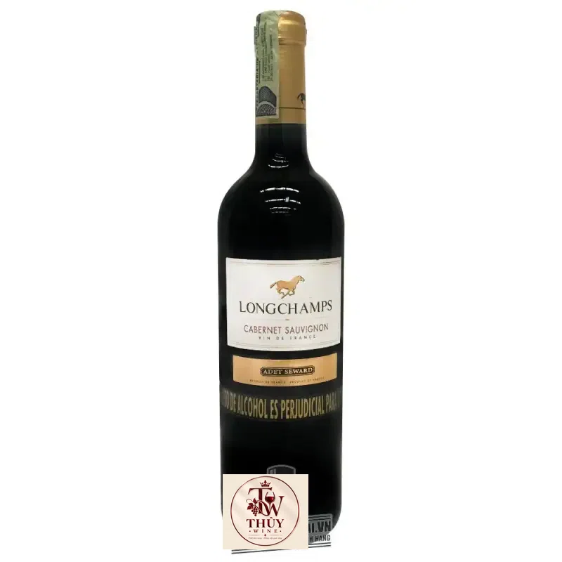 Vang Pháp Longchamps Merlot VDF Adet Seward uống ngon