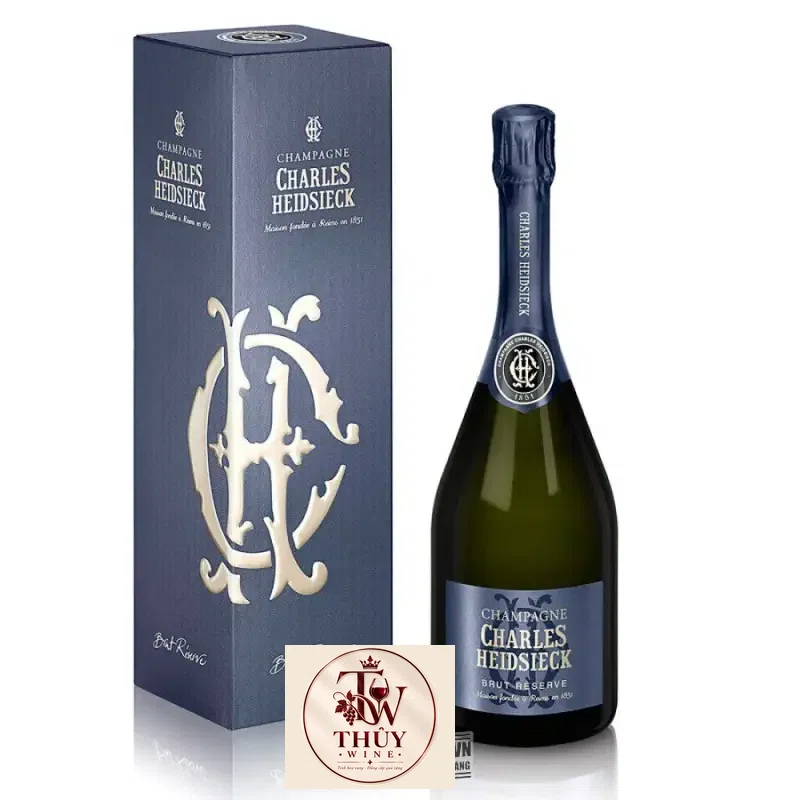 Mua ruou champagne charles heidsieck brut reserve giá rẻ tại Hà Nội