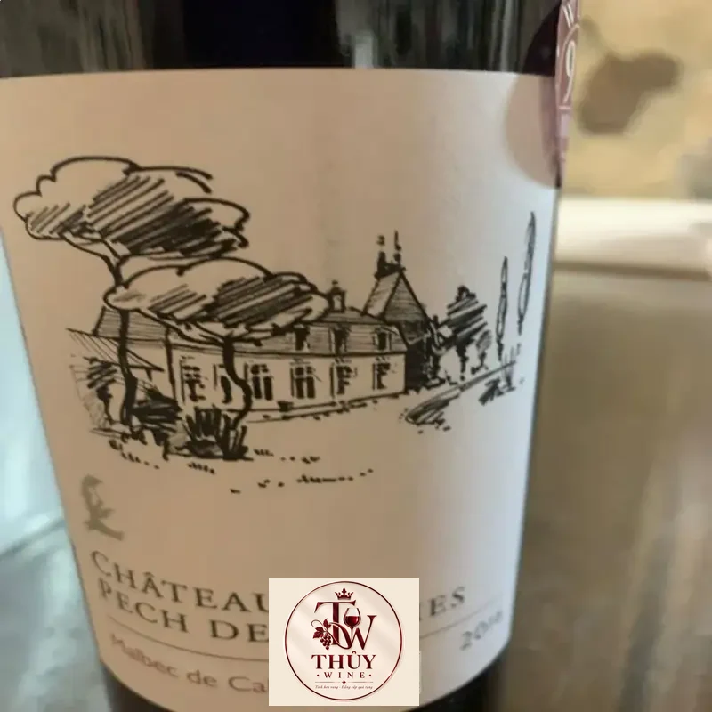 vang phap chateau pech de jammes malbec giá bao nhiêu