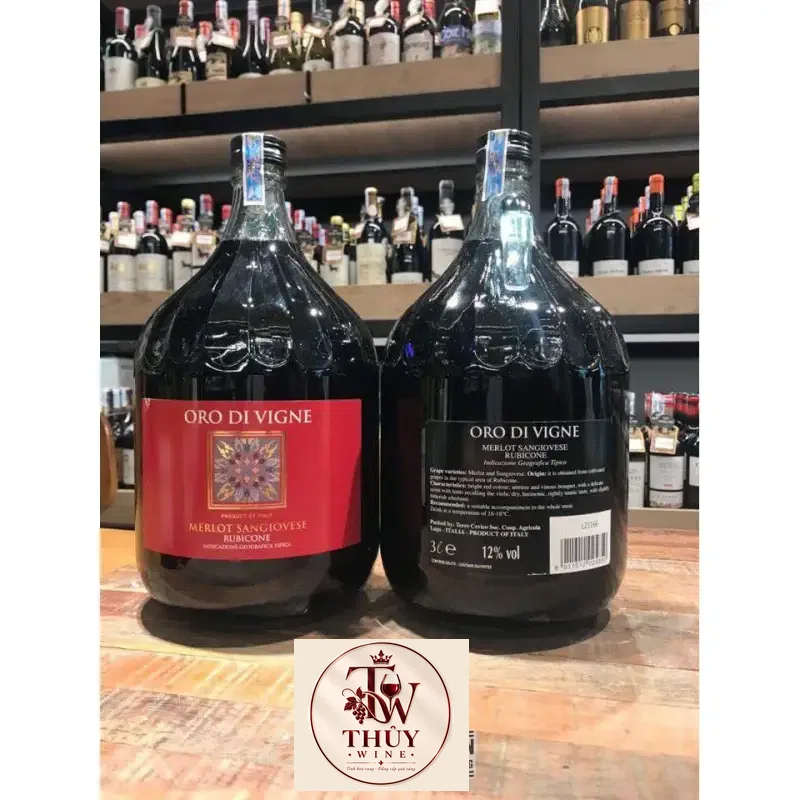 Mua vang y oro di vigne ruou vang chai lit giá rẻ tại Sài Gòn