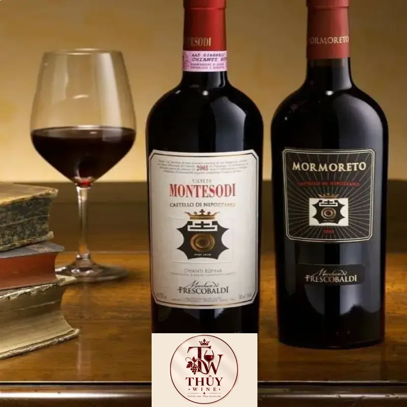 Vang Ý Frescobaldi Montesodi Chianti Rufina Riserva