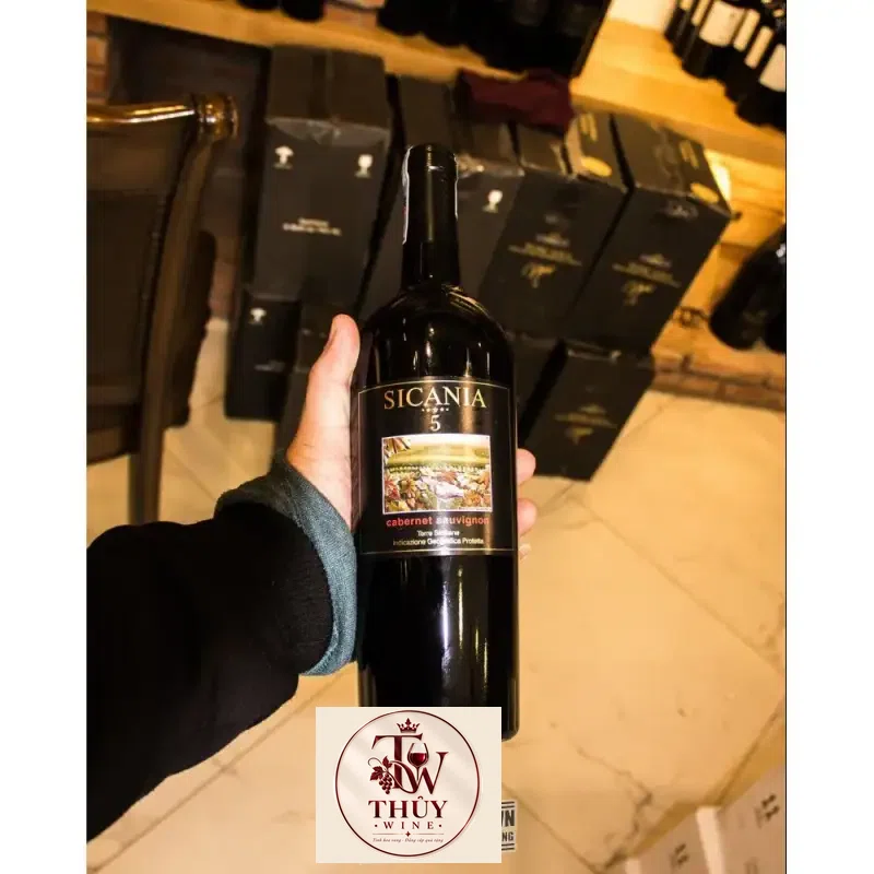 Mua vang y sicania cabernet sauvignon giá rẻ tại Hà Nội