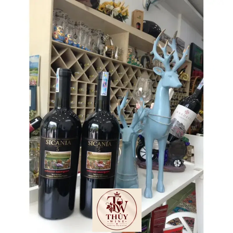 Mua vang y sicania cabernet sauvignon giá rẻ tại Hà Nội