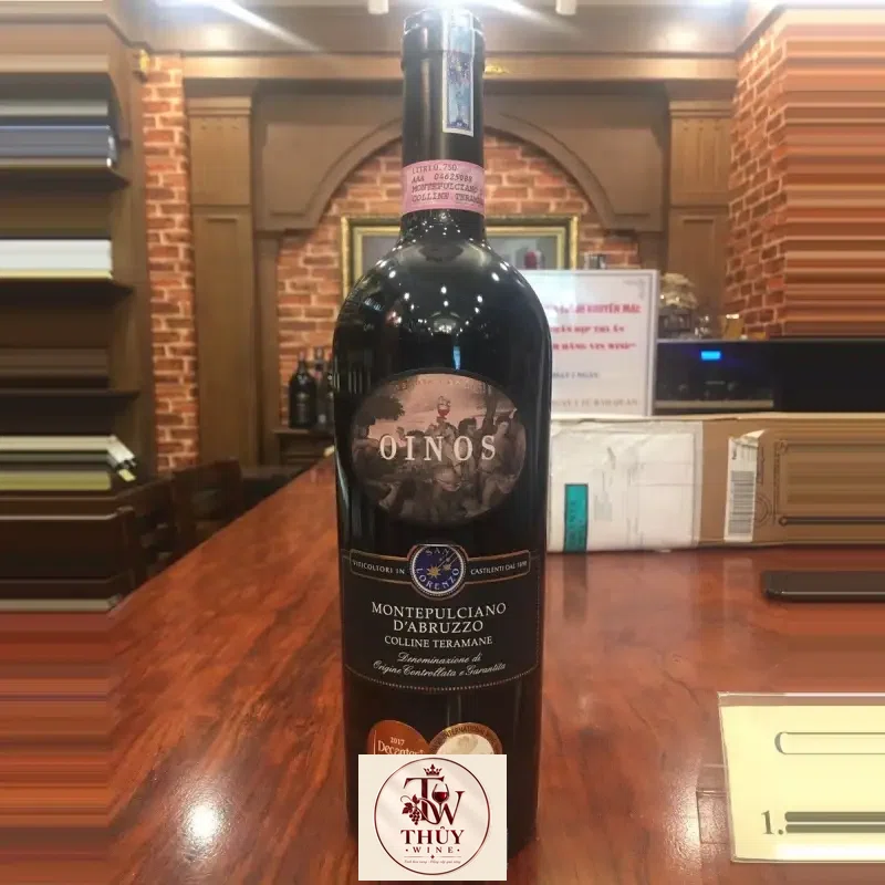 Rượu vang Ý Oinos Montepulciano d’Abruzzo 2012 DOCG