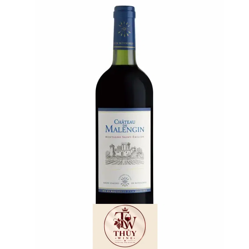 Vang Pháp Chateau de Malengin Montagne Saint Emilion uống ngon