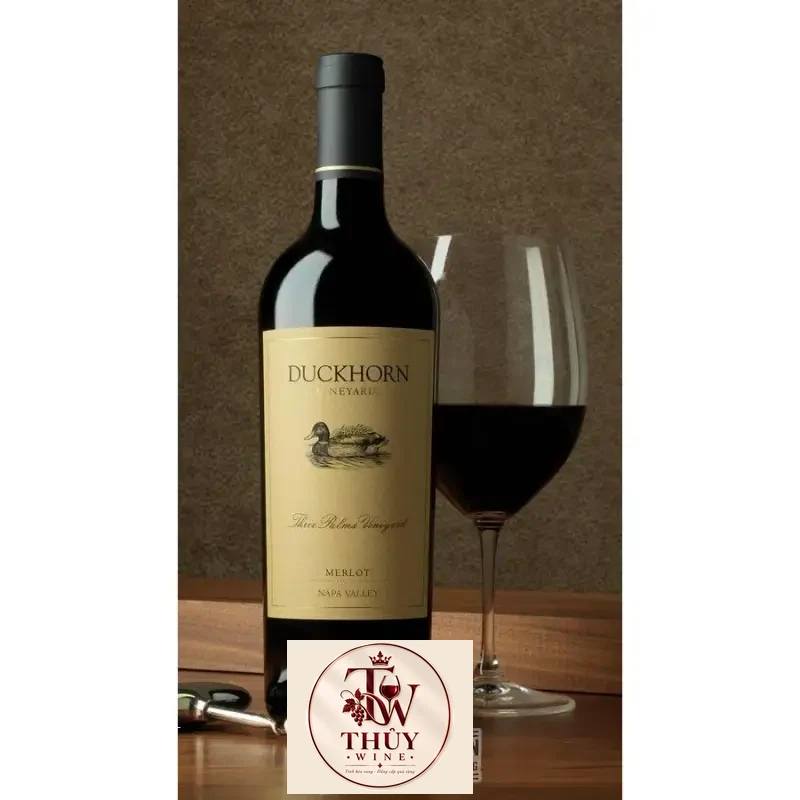 Vang Mỹ Duckhorn Three Palms Vineyard Merlot Napa Valley
