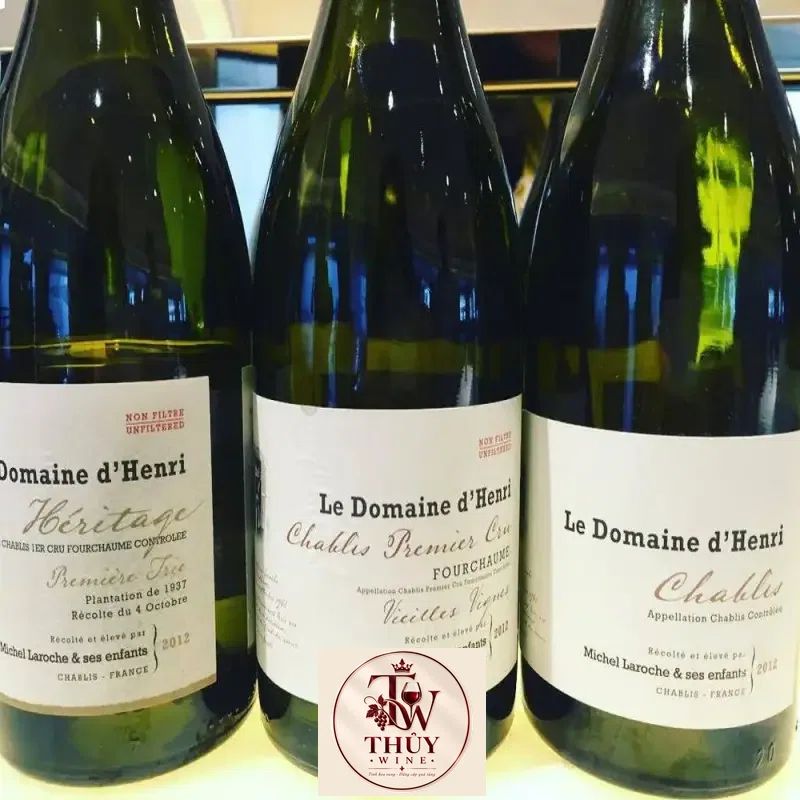 Vang Pháp Le Domaine dHenri Heritage Fourchaume Hảo hạng