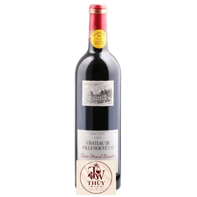 Vang Pháp Chateau de Villenouvette Cuvee Marcel Barsalou