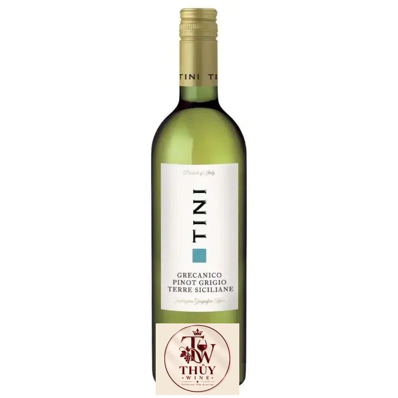 Rượu Vang Ý Tini Grecanico Terre Siciliane uống ngon