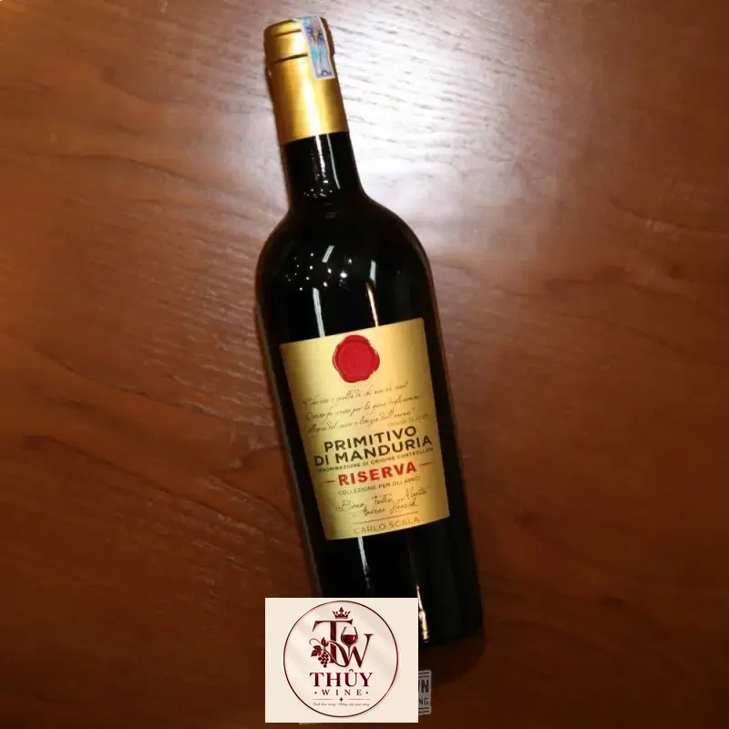 Vang Ý PRIMITIVO DI MANDURIA RISERVA CARLO SCALA