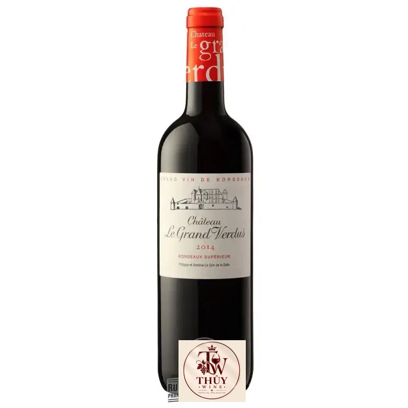 Vang Pháp Chateau Le Grand Verdus Bordeaux Superior thượng hạng