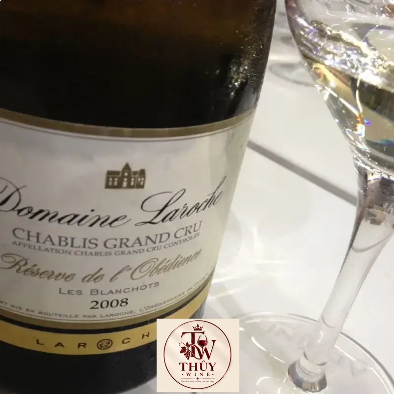 Mua vang phap domaine laroche chablis grand cru les blanchots cao cap giá rẻ tại Sài Gòn