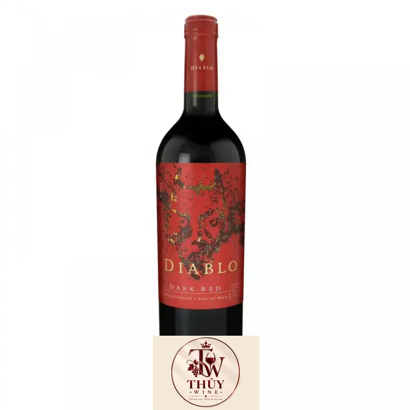 Vang Chile Diablo Dark Red