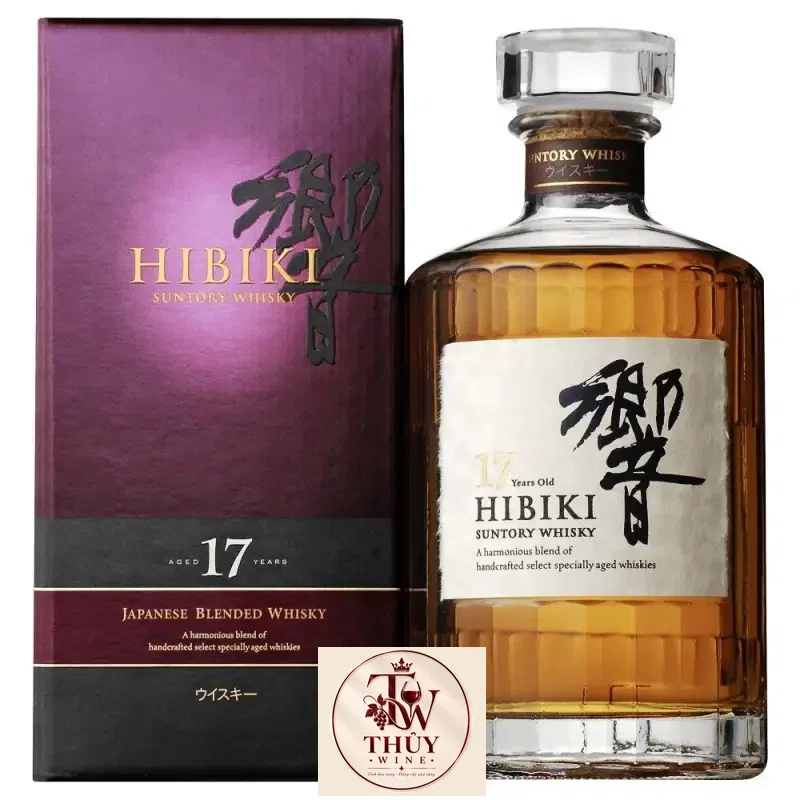 Rượu Hibiki Sunstory 17 năm tuổi thượng hạng