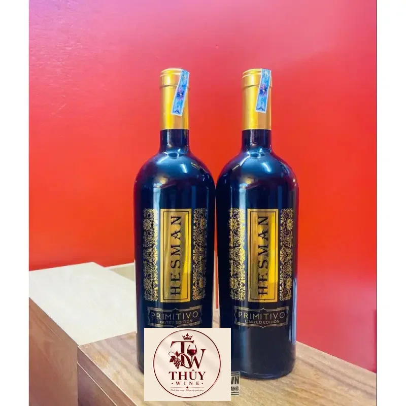 ruou vang hesman primitivo limited edition giá bao nhiêu