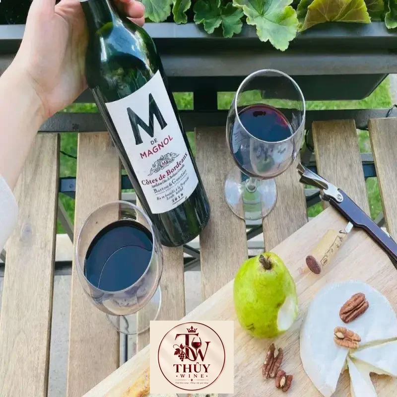 Mua vang phap m de magnol barton guestier cotes de bordeaux giá rẻ tại Sài Gòn