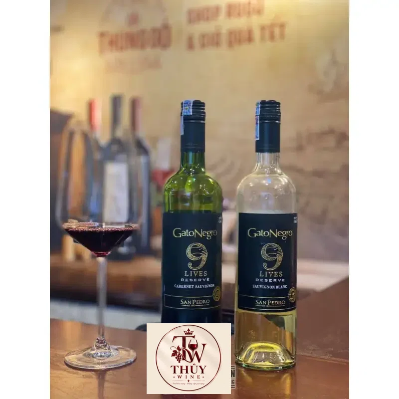 Mua vang chile gato negro lives san pedro reserve red white giá rẻ tại Hà Nội