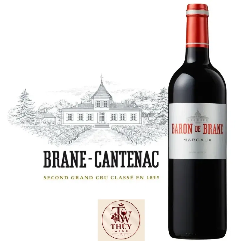 Vang Pháp Baron de Brane 2011