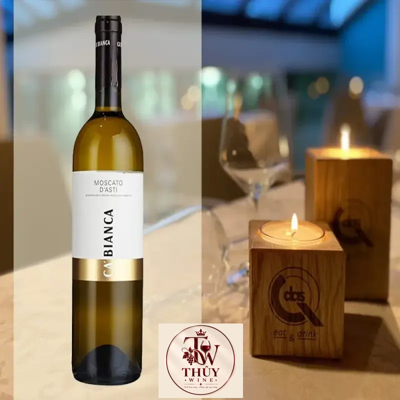 Mua ruou vang moscato dasti tenimenti ca bianca giá rẻ tại Hà Nội