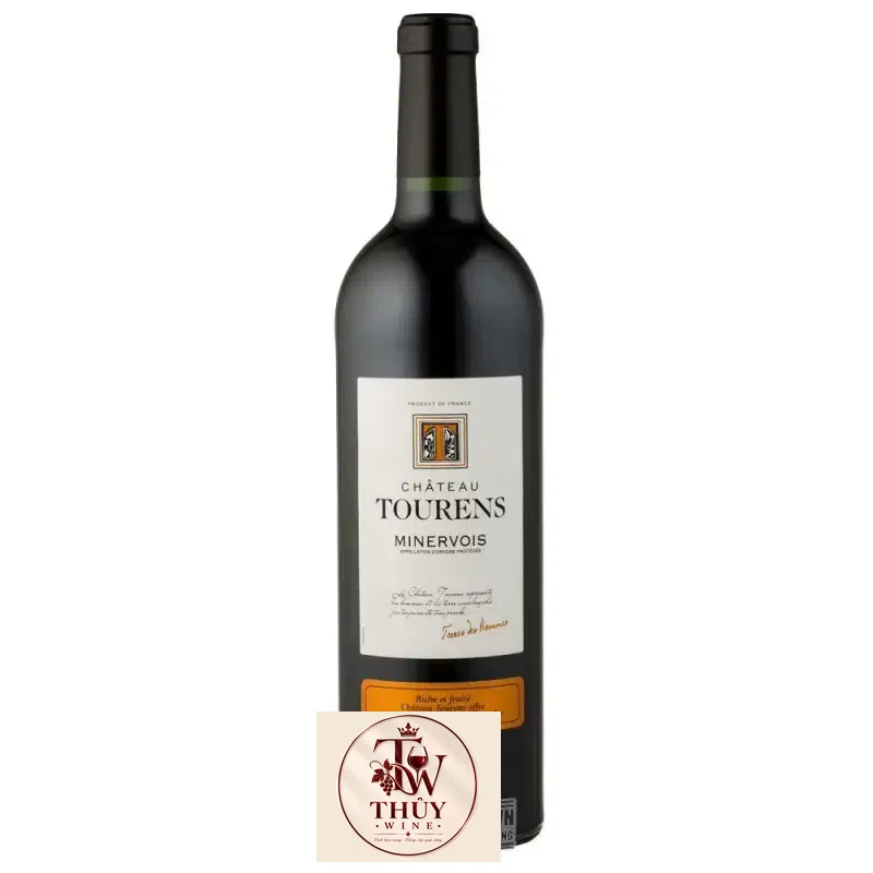 Vang Pháp Chateau Tourens Languedoc Syrah Grenache Carignan uống ngon