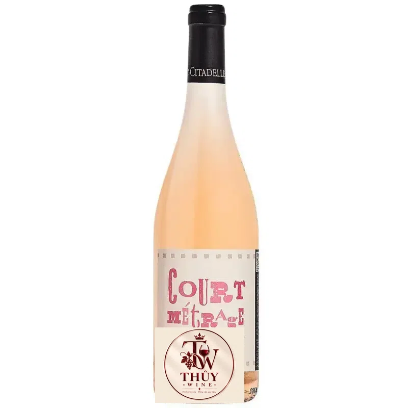 Vang Pháp Court Metrage Rose Domaine de La Citadelle uống ngon