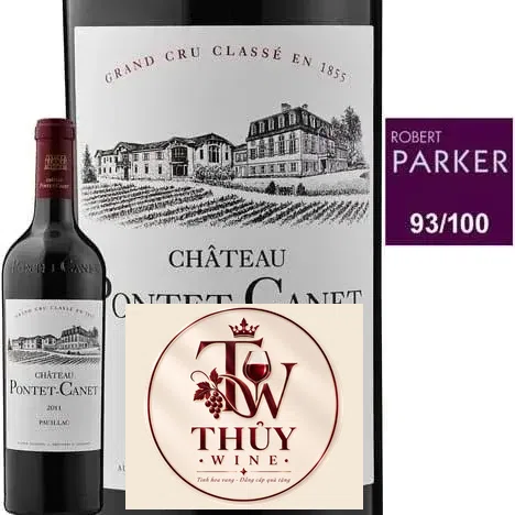Vang Pháp CHATEAU PONTET CANET PAUILLAC