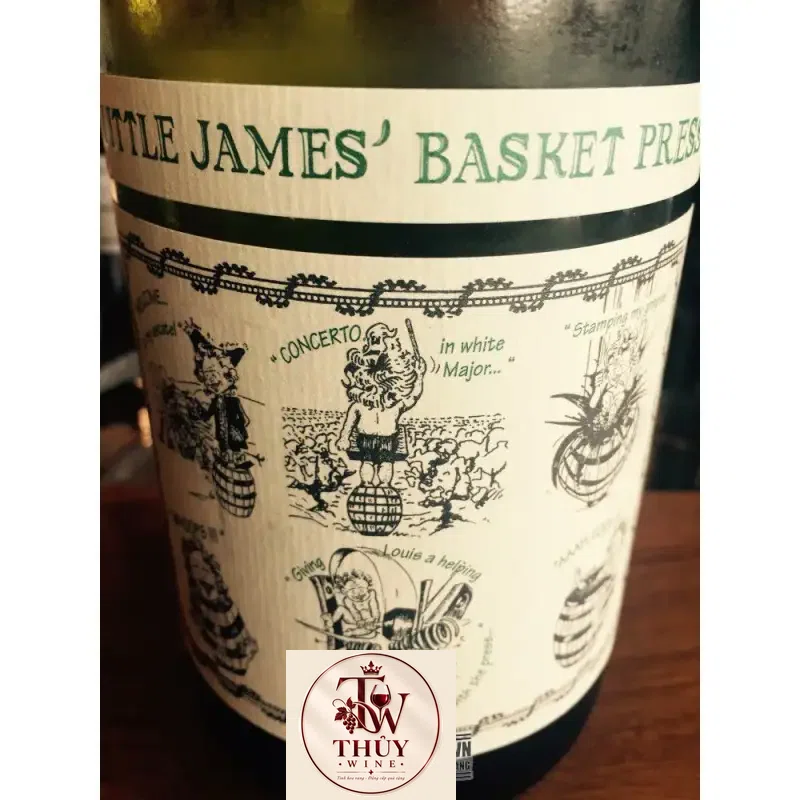 Vang Pháp Little James Basket Press Saint-Cosme