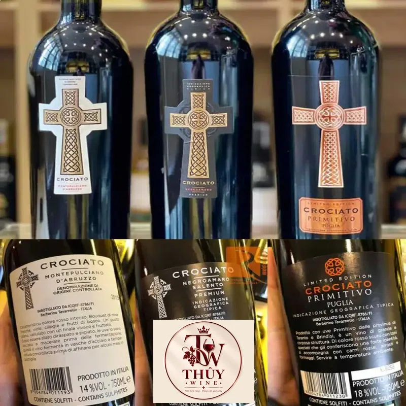 ruou vang y thanh gia crociato primitivo do giá bao nhiêu
