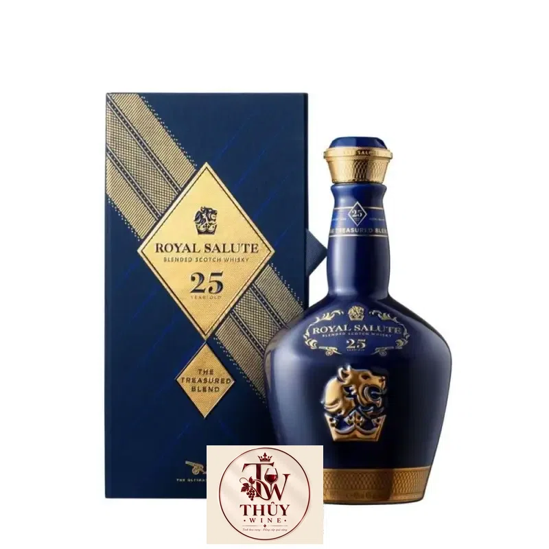 Rượu Chivas Royal Salute 25 Chai Sứ cao cấp
