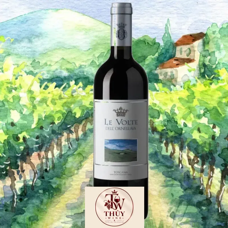 Địa chỉ bán vang y le volte dellornellaia toscana diem giá rẻ tại Sài Gòn