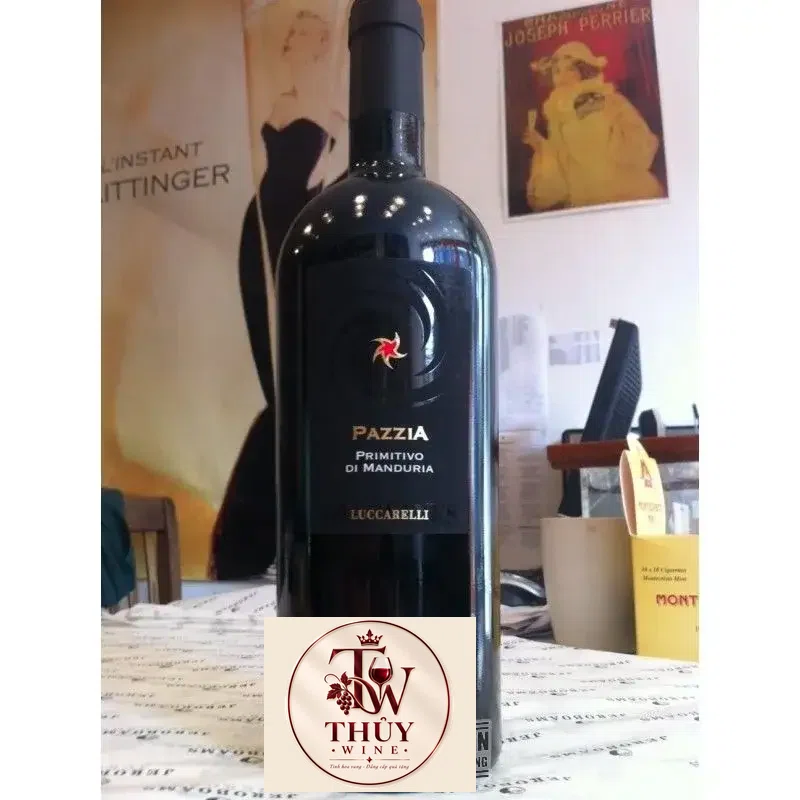 Vang ý PAZZIA Primitivo di Manduria
