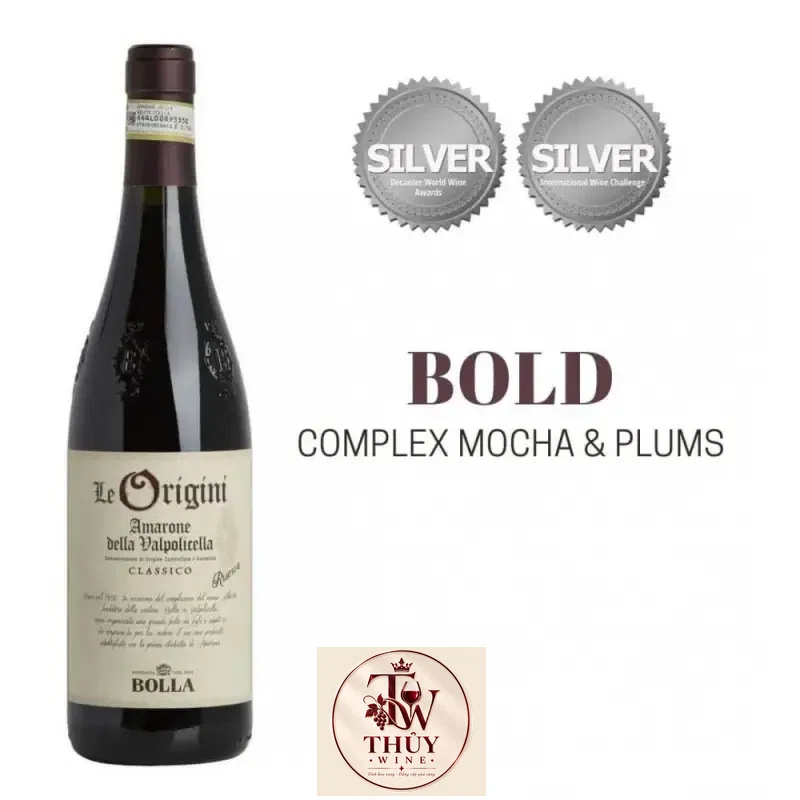 Địa chỉ bán vang y bolla le origini amarone riserva giá rẻ tại Sài Gòn